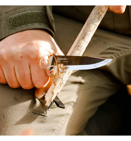 Poignard Mora Lok manche en frêne bushcraft