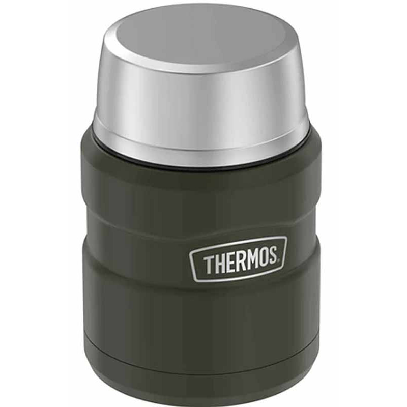 Porte aliments isotherme Thermos King 0.47L Vert