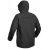 Wear outdoor parka Fighter noir profil de dos