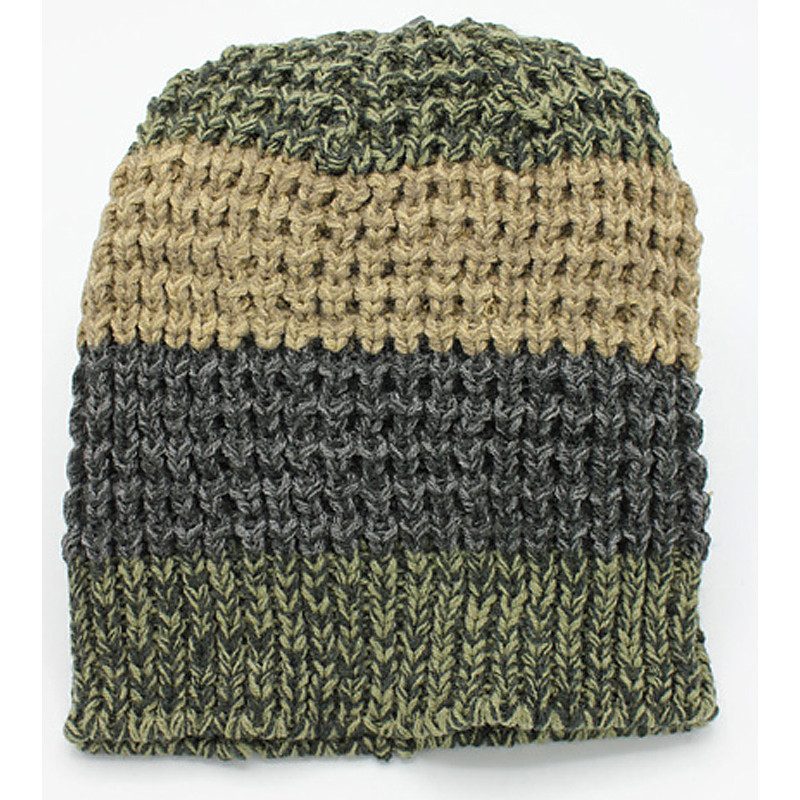 Gorro de invierno verde para adulto