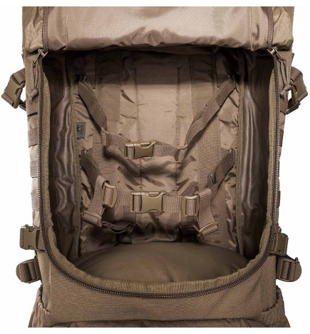 Tasmanian Tiger MIL OPS PACK 80+24 backpack interior details
