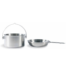 Bouilloire de bivouac inox 1L