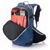 ARVA Tour 25 blauer offener Rucksack mit Schaufel und Sonde