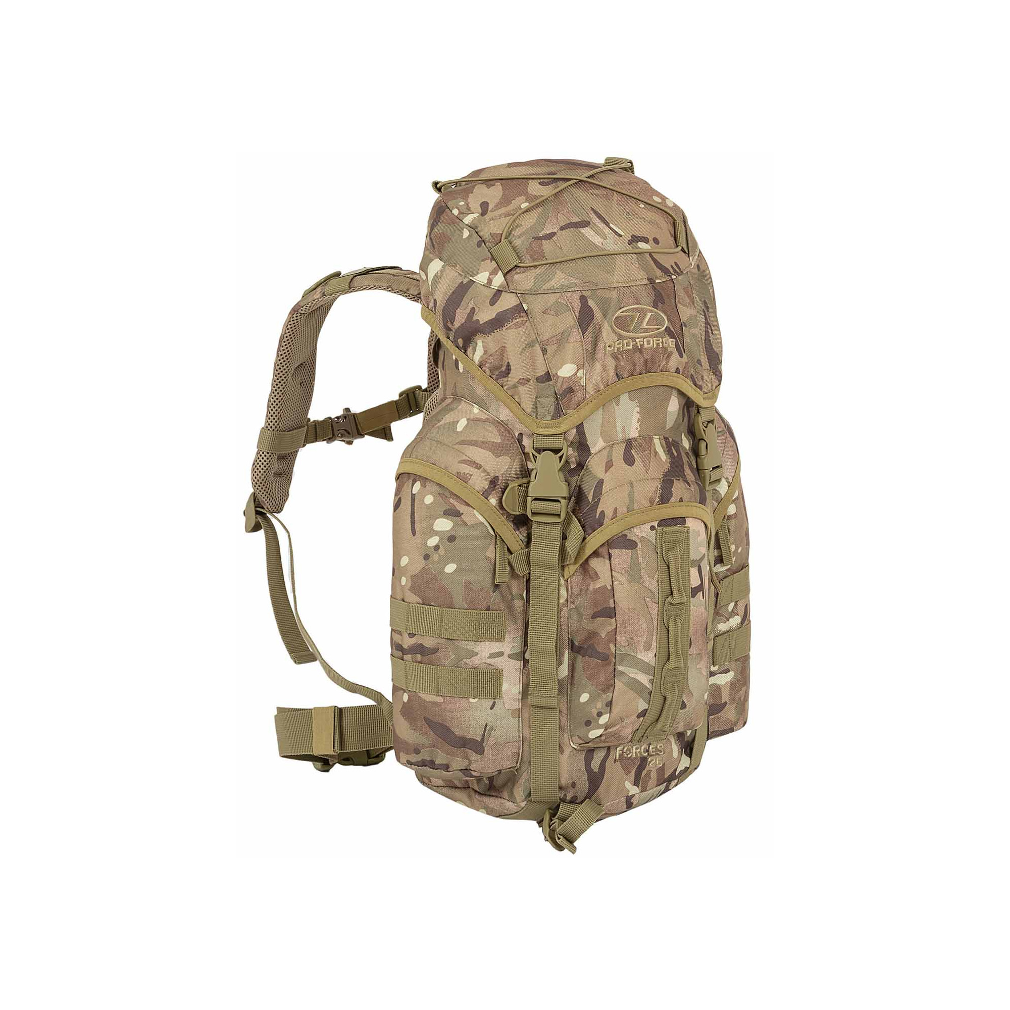 Highlander Forces 25 liter camo HTMC backpack