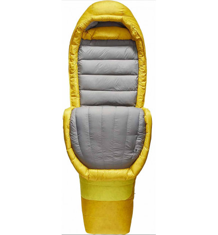 Alpine cold weather sleeping bag -29°C Sea To Summit wide open