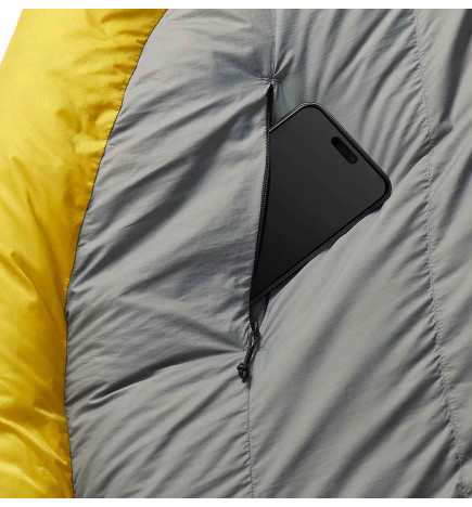 Alpine extreme cold sleeping bag -29°C Sea To Summit smart phone pocket