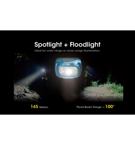 Lámpara frontal Nitecore NU31 550LM campeón grande