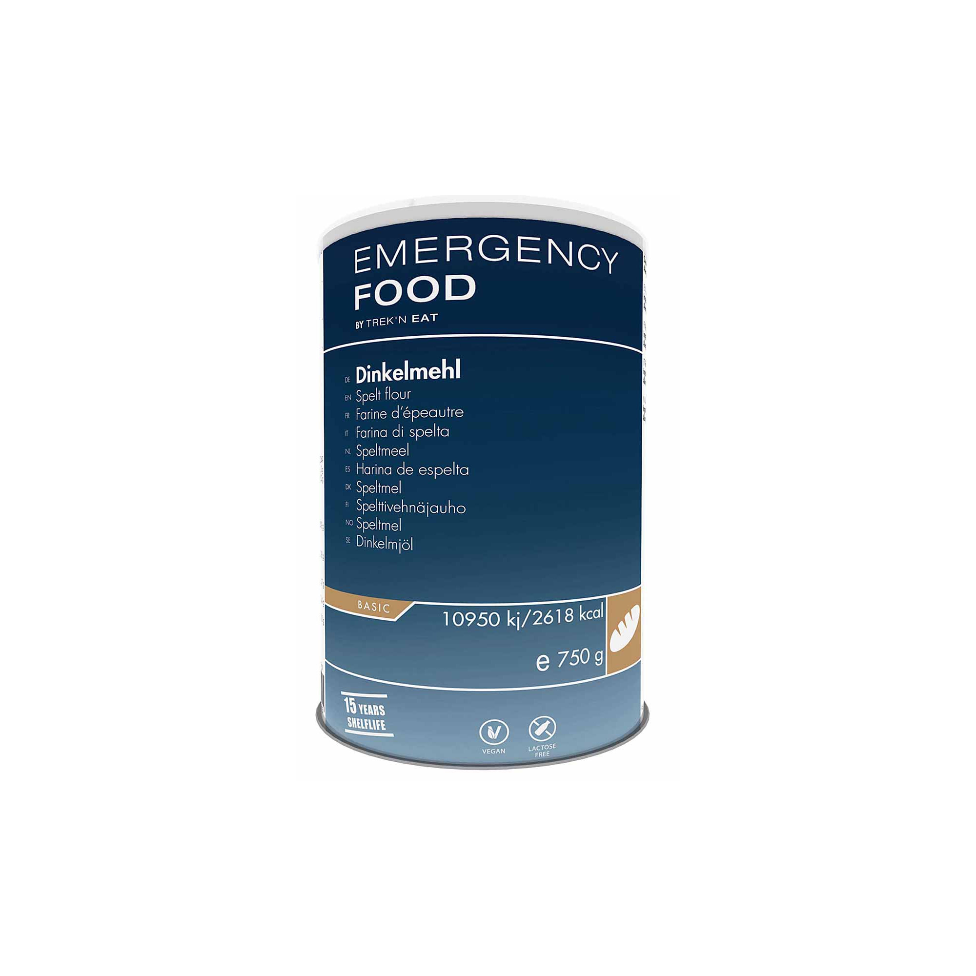 Stock aliments survie Farine d'épautre Emergency Food 4015753705115