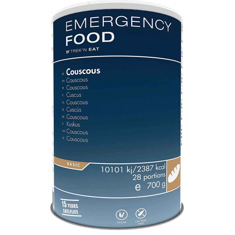 Emergency food Couscous Emergency food 4015753739011