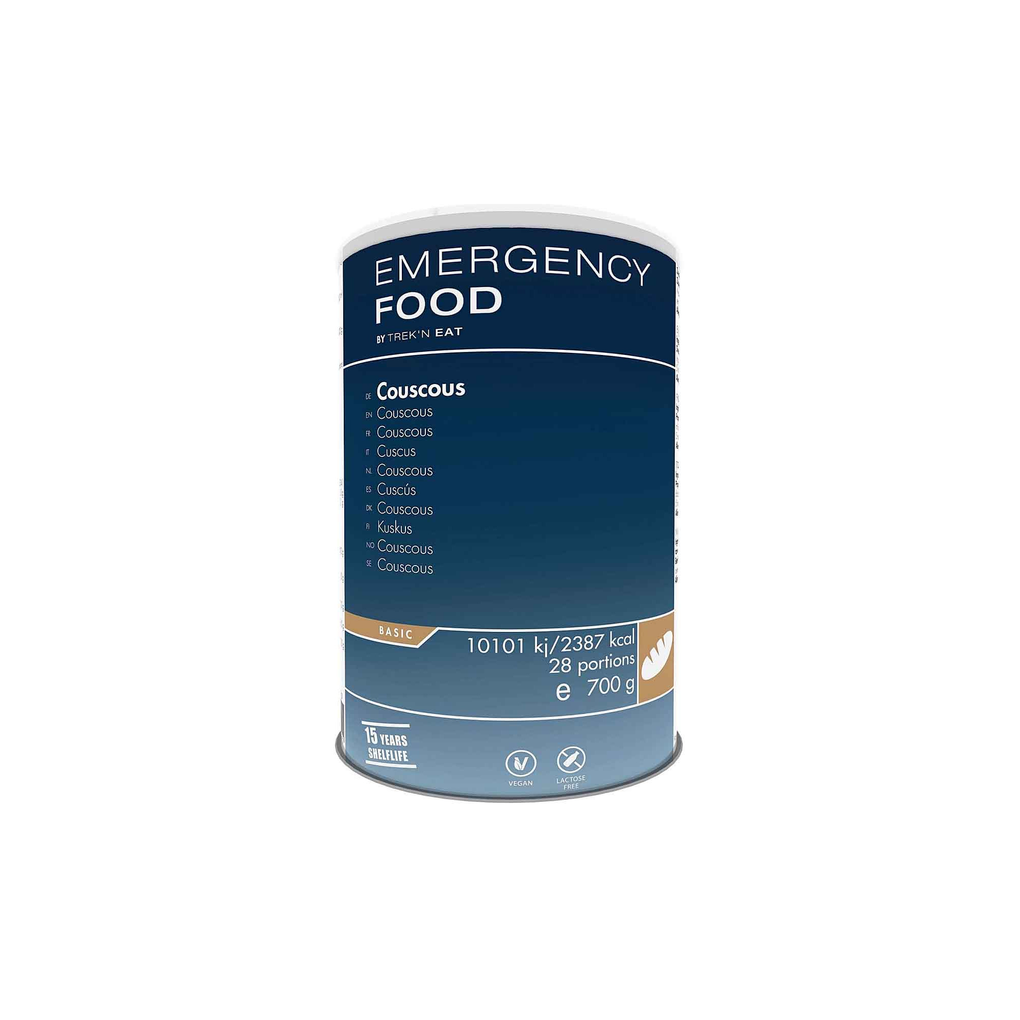 Comida de emergencia Cuscús Comida de emergencia 4015753739011