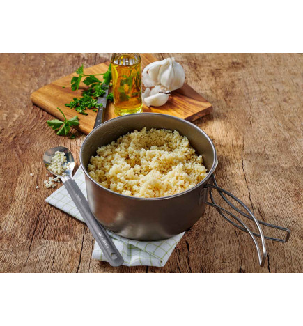 Essens-Notfall Couscous Notfall-Food-Ambiente