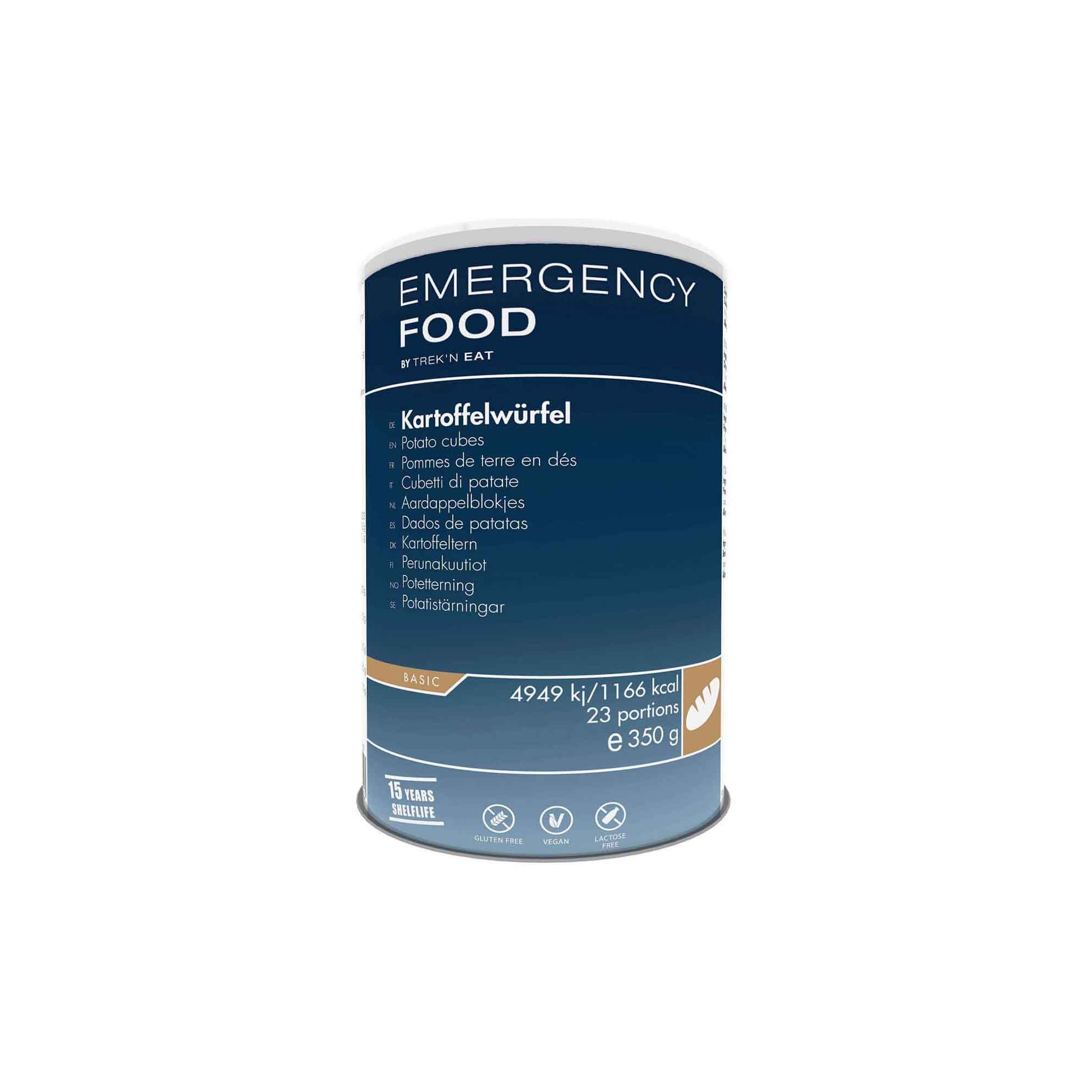 Stock urgence alimentaire Pommes de terre Emergency Food 4015753712113