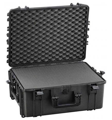 Waterproof suitcase MAX540 H245S open with foam