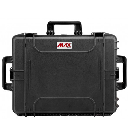 MAX540 H245S 防水スーツケースは 2 つのハンドルで閉じられます
