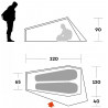 Ferrino Piuma 2-layer ultra-light tent 8014044012969