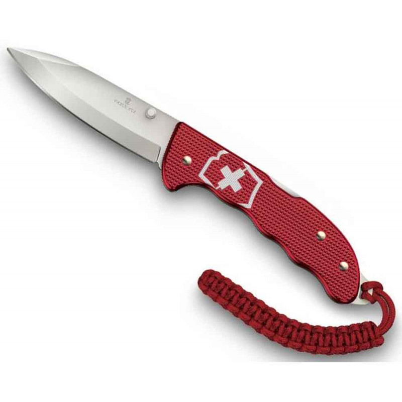 Couteau Victorinox Evoke Hunter Pro avec bouton sur la lame 7611160228765