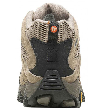 Vista trasera del zapato Merrel MOAB 3 Mid GTX Pecan