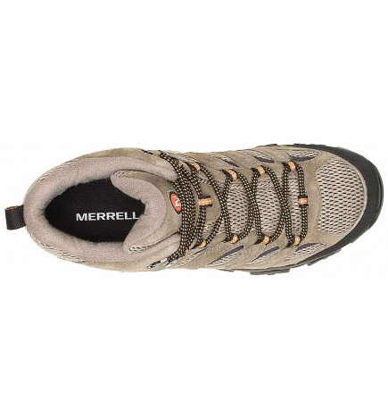 Chaussure Merrel MOAB 3 Mid GTX Pecan vue de dessus