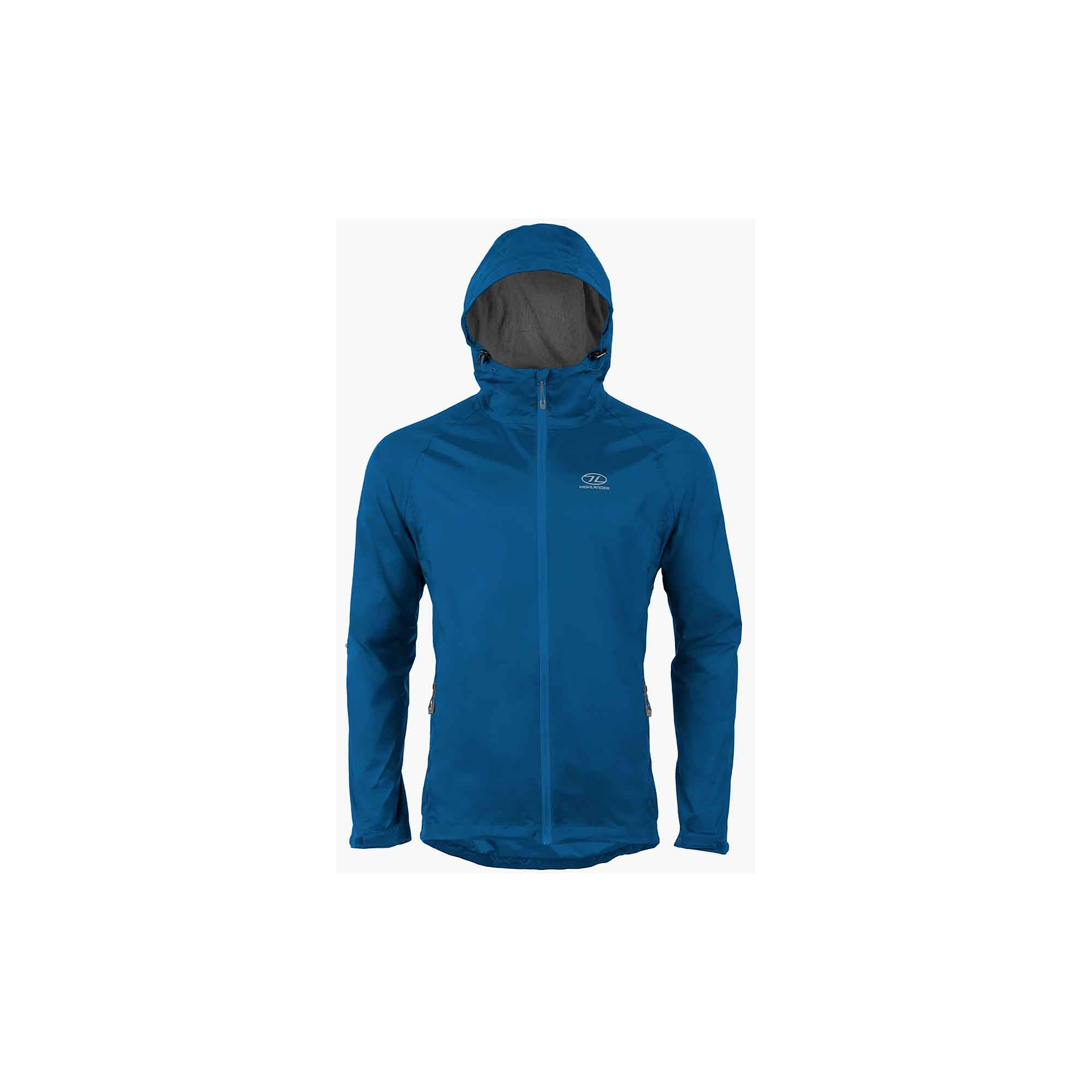 Stow and Go Highlander Blue Waterproof Jacket