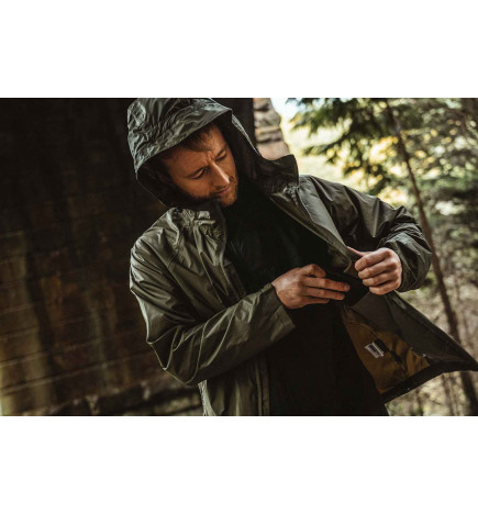 Stow and Go waterproof jacket