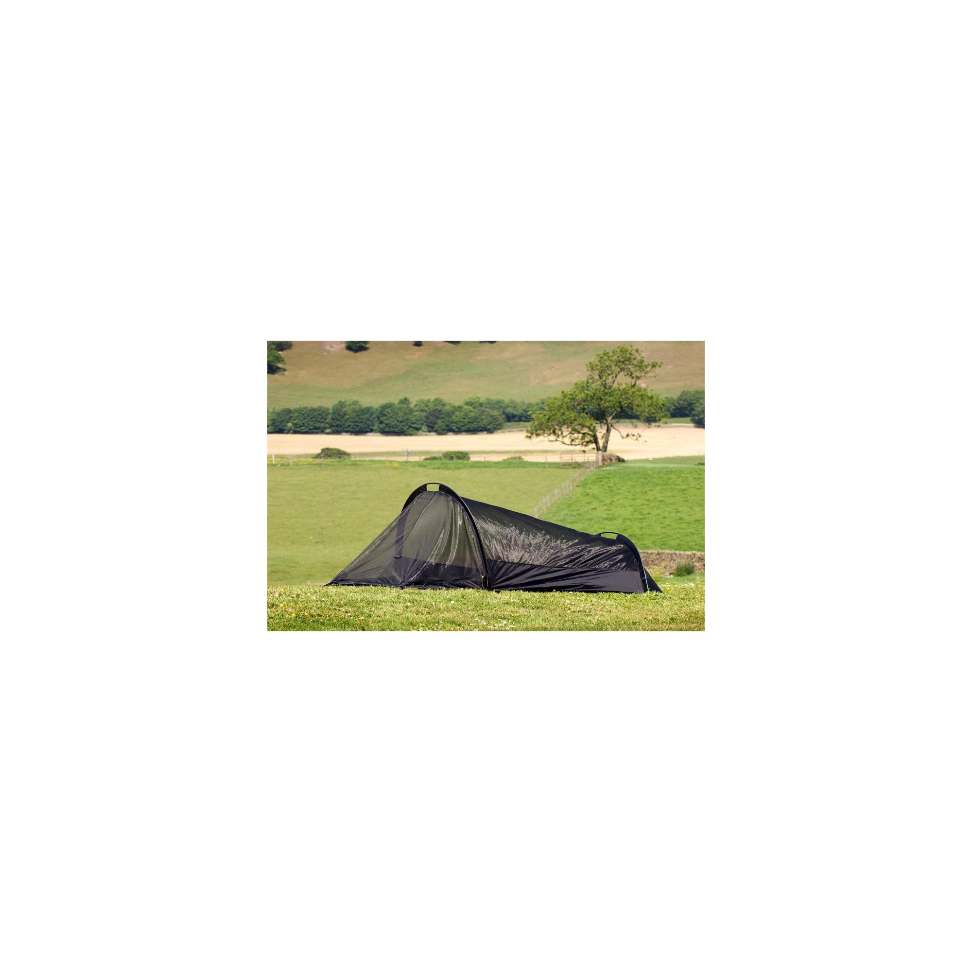 Tente De Bivouac Ultra Légère 1 Personne - Imperméable, Compacte Et Robuste Pour Trekking, Vélo Et Camping