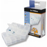 2 Travel pill boxes TravelSafe