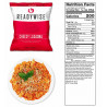 Stock alimentaire d'urgence 7 jours Readywise 0850018985949 lasagne fromage