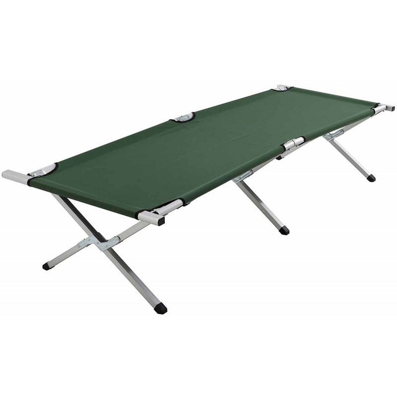 Foldable aluminum camp bed emergency bed 3156830063221