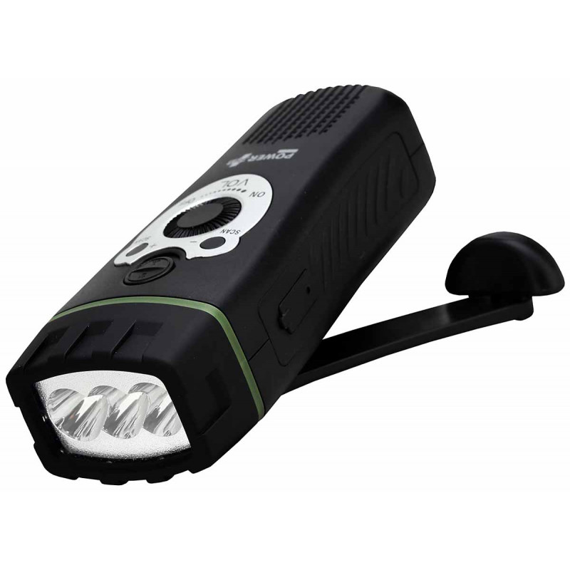 Wolf Dynamo Funktaschenlampe