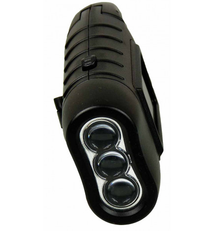 Lampe de secours solaire et dynamo PowerPlus 8717853702310 face