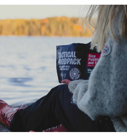 Riz au lait et baies lyophilisés Tactical foodpack ambiance