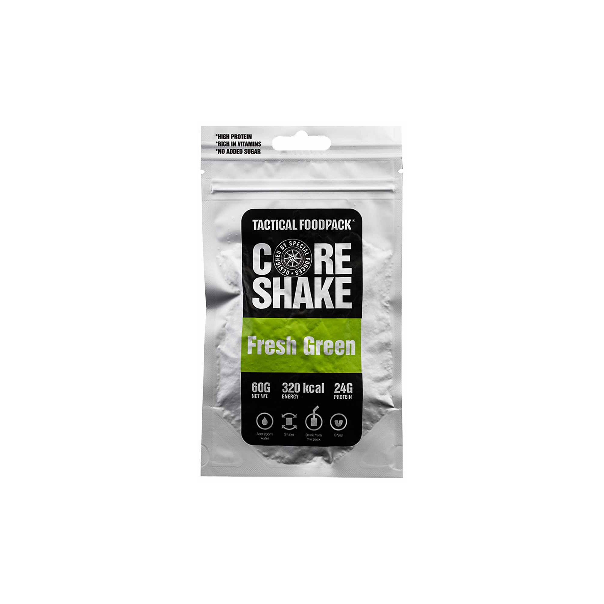 Boisson protéinée pomme-menthe poivrée Tactical Foodpack 4744698014012 paquet