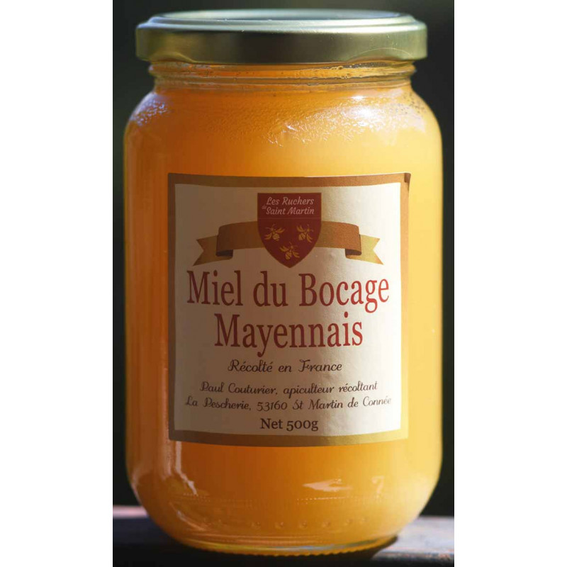 Mel rural Mayen 500 g Les Ruchers Saint Martin