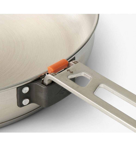 Poêle de bivouac inox 25cm Detour Sea To Summit détails