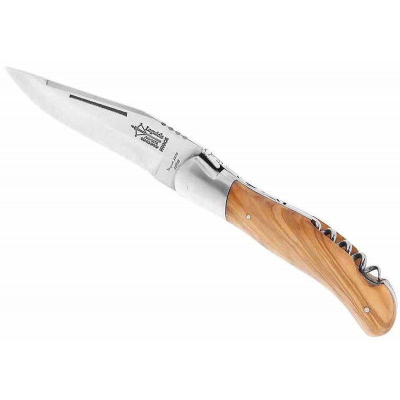 Coltello Laguiole G.David 2P in legno d'ulivo