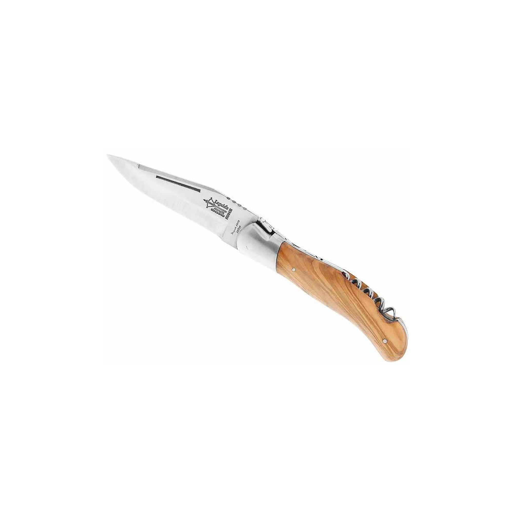 Coltello Laguiole G.David 2P in legno d'ulivo