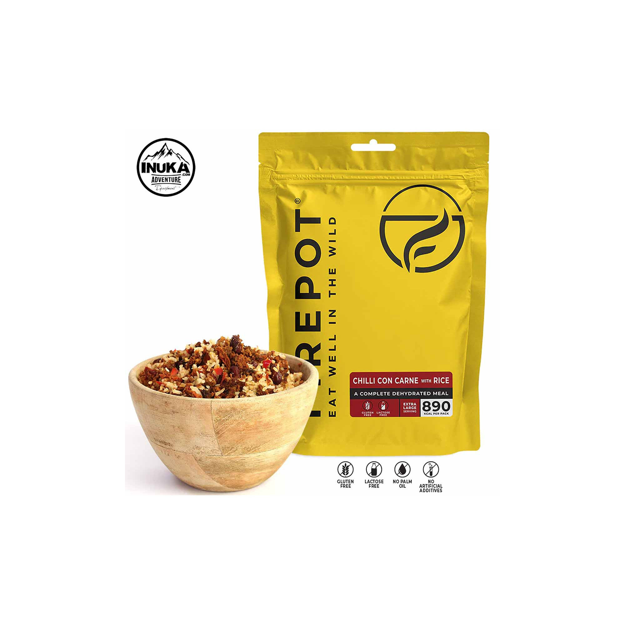 Chili con Carne et riz déshydraté Firepot 5060517720227