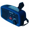 Radio d'urgence solaire dynamo 5 en 1 de face