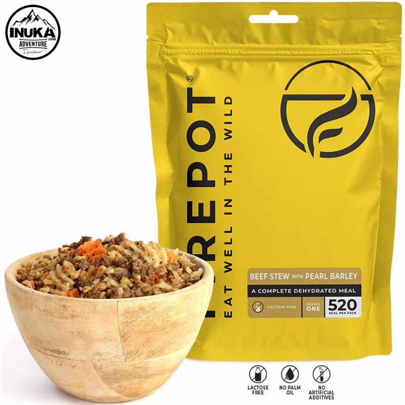 Ensopado de carne e cevada desidratada Firepot 5060517780524