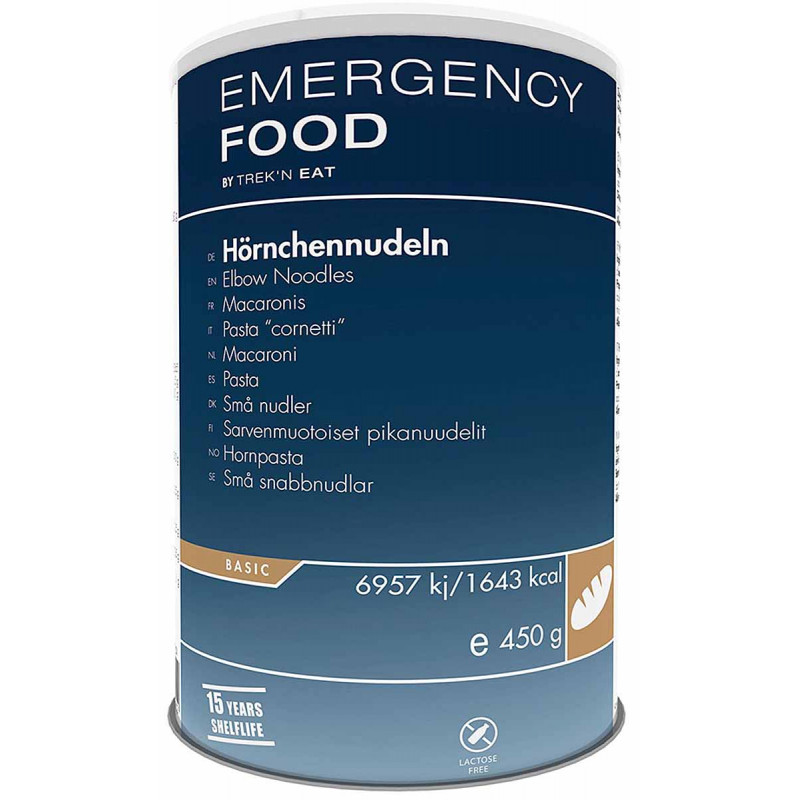Stock urgence alimentaire Macaronis 4015753678112