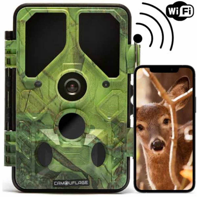 Telecamera di rilevamento e sorveglianza Camouflage WiFi EZ45 Telecamera di rilevamento e sorveglianza Camouflage WiFi EZ45