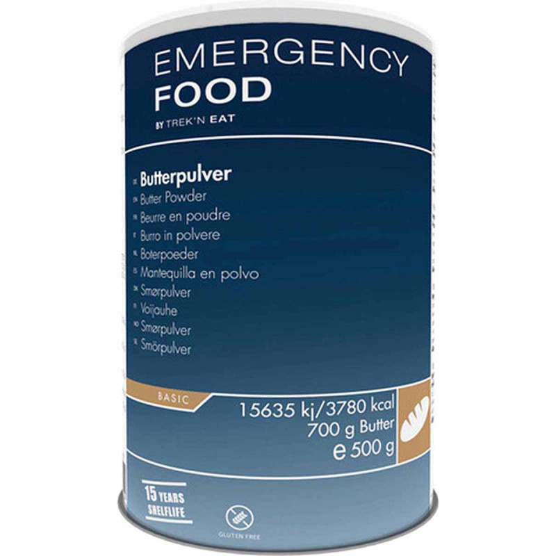 Stock urgence alimentaire beurre en poudre 4015753702114