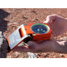 Brunton Axis Transit Orange Compass