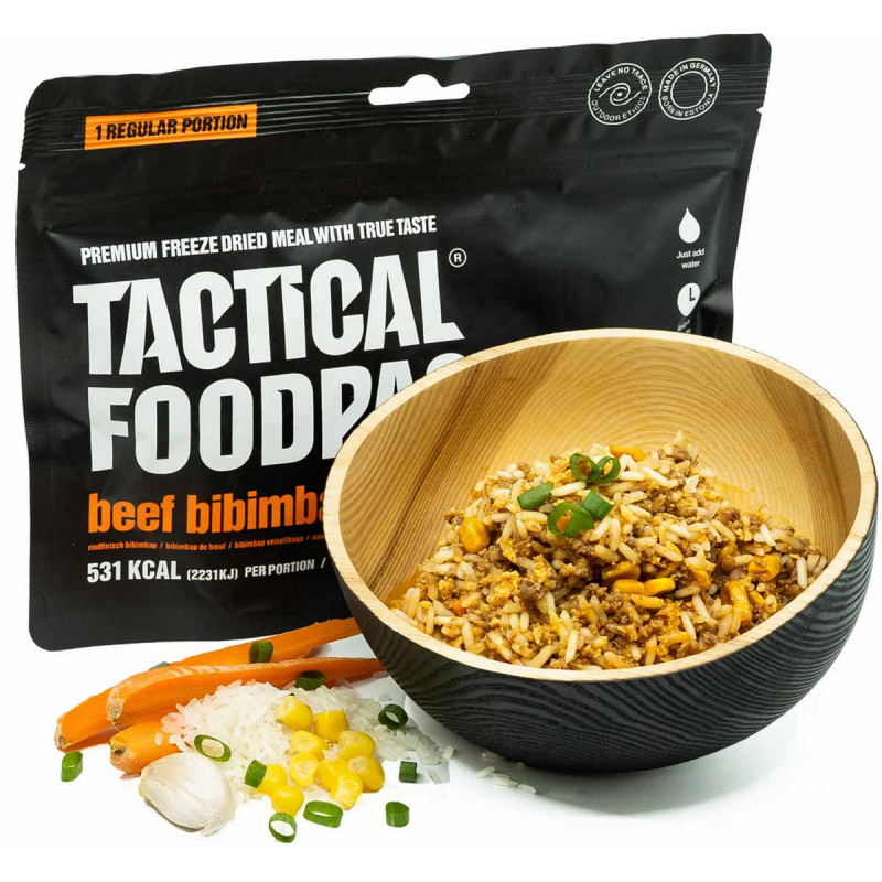 Carne liofilizada Bibimpap Tactical FoodPack® 4744698010540