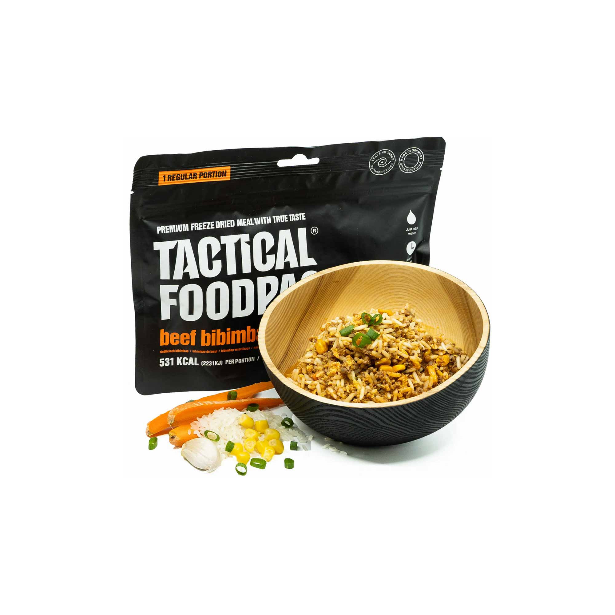 Carne liofilizada Bibimpap Tactical FoodPack® 4744698010540
