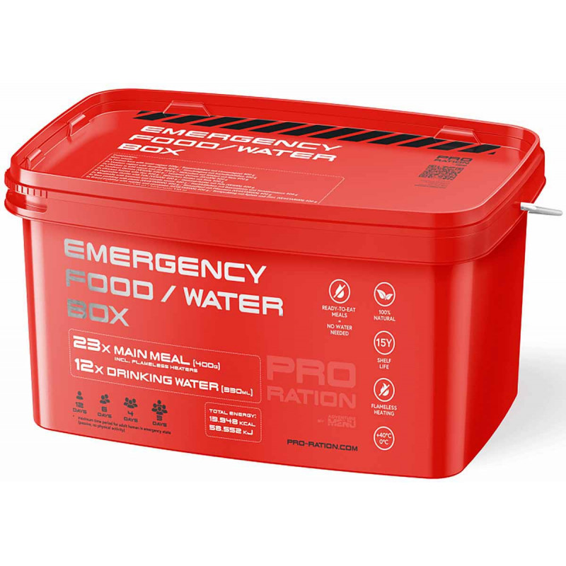 Emergency Food Water Box