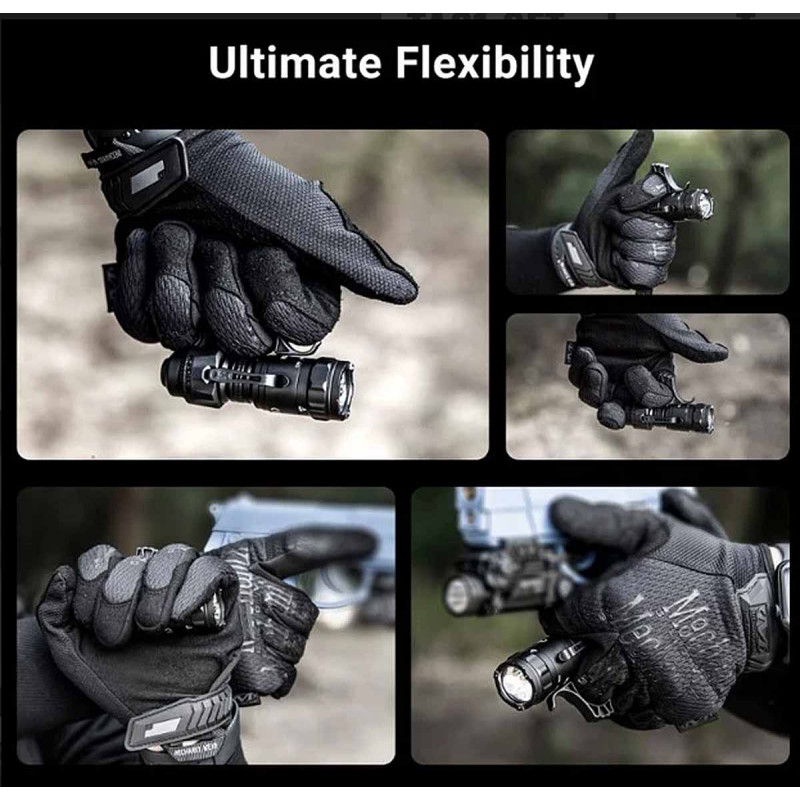 NEXTORCH TA21新型　1300Lumen　ネクストーチTA21 NEXTORCH TA21 Pocket Carry Tactical Flashlight Set | Red