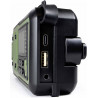 Radio d'urgence Solaire Dynamo USB de dos connexion 4021504288455
