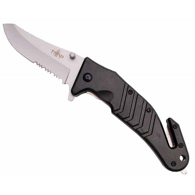 Cuchillo de emergencia y seguridad. Third 8434518056884