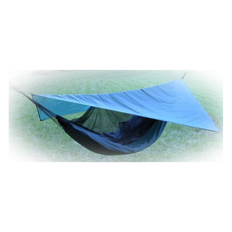 Hamaca mosquitera con refugio